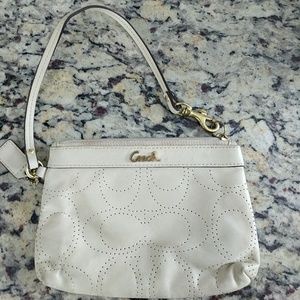 Super cute Coach wristlet!